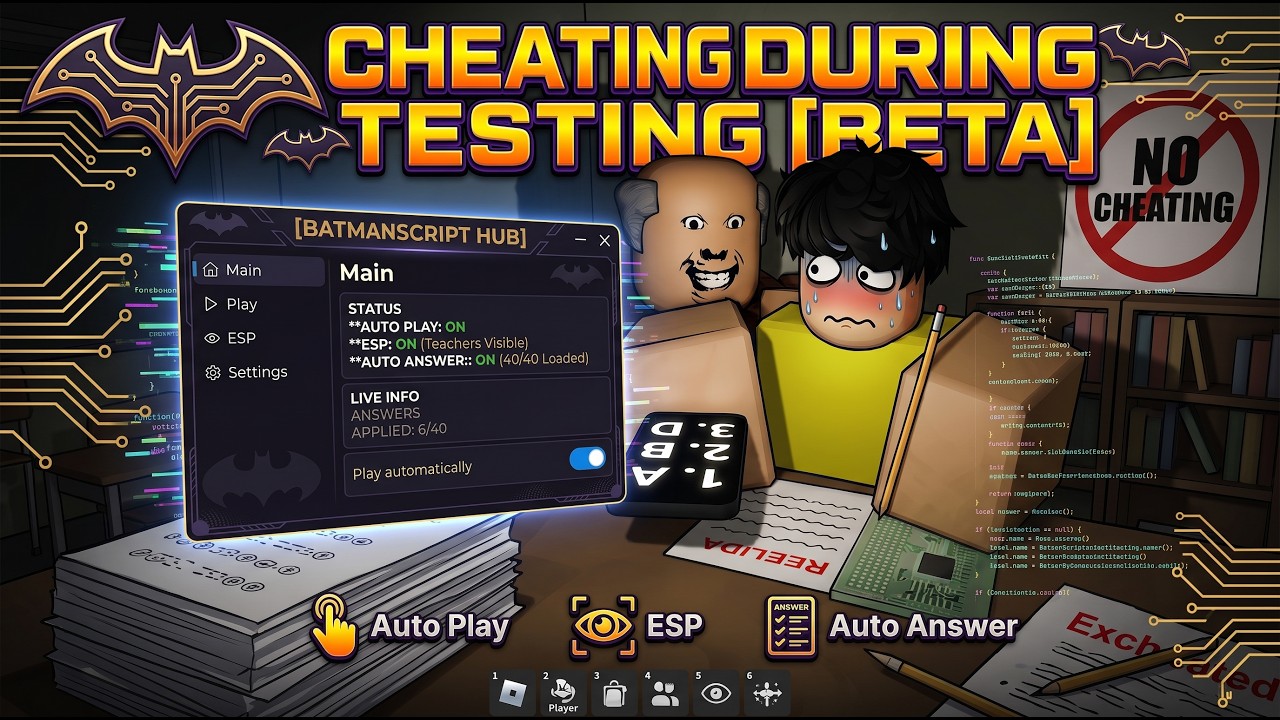 Cheating During Testing Teacher ESP Script
